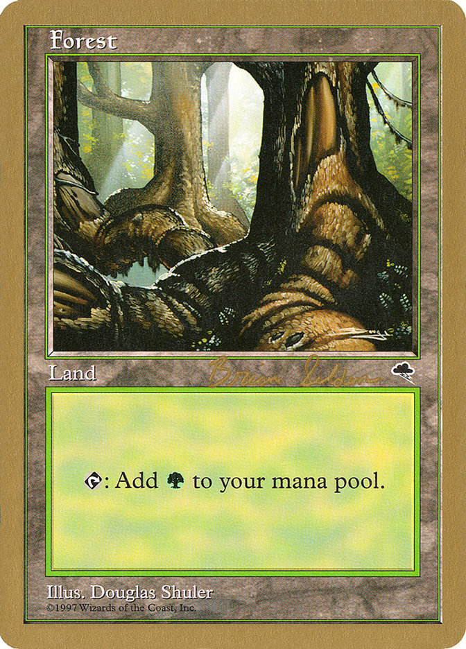 Forest (bs348) (Brian Selden) [World Championship Decks 1998] | Exor Games Bridgewater