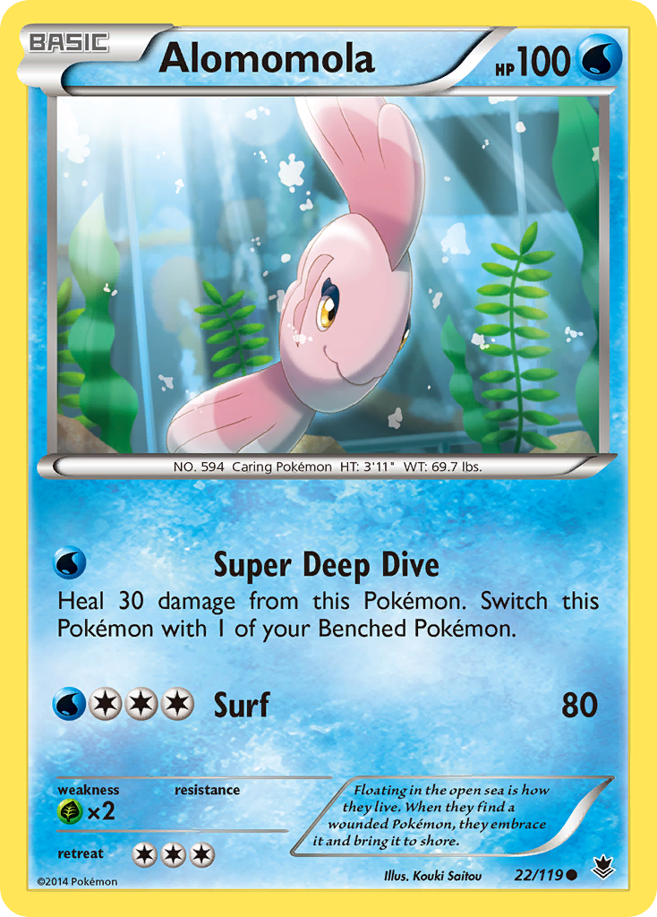 Alomomola (22/119) [XY: Phantom Forces] | Exor Games Bridgewater