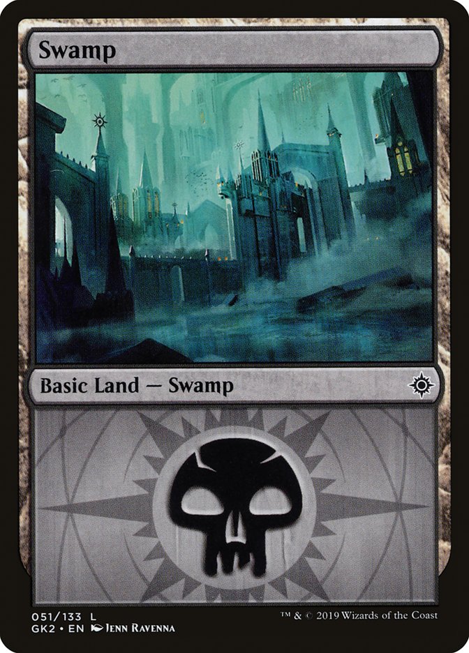 Swamp (51) [Ravnica Allegiance Guild Kit] | Exor Games Bridgewater