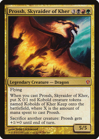 Prossh, Skyraider of Kher [Commander 2013] | Exor Games Bridgewater