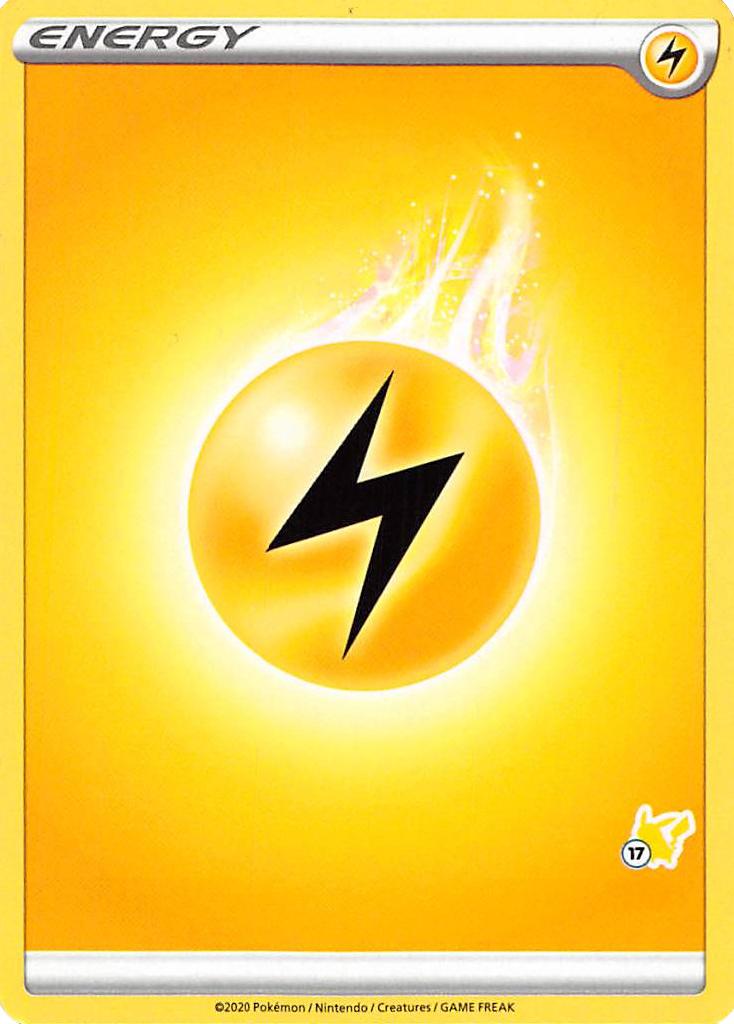 Lightning Energy (Pikachu Stamp #17) [Battle Academy 2022] | Exor Games Bridgewater