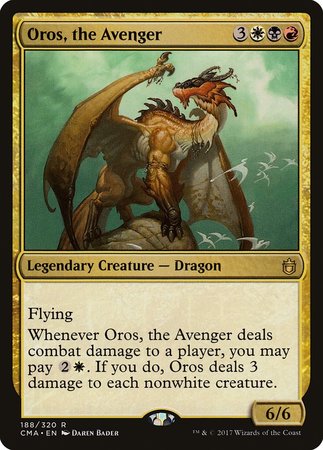 Oros, the Avenger [Commander Anthology] | Exor Games Bridgewater