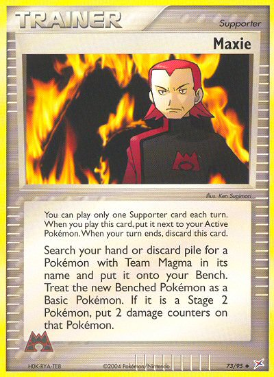 Maxie (73/95) [EX: Team Magma vs Team Aqua] | Exor Games Bridgewater