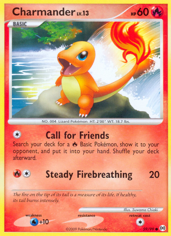 Charmander (59/99) [Platinum: Arceus] | Exor Games Bridgewater