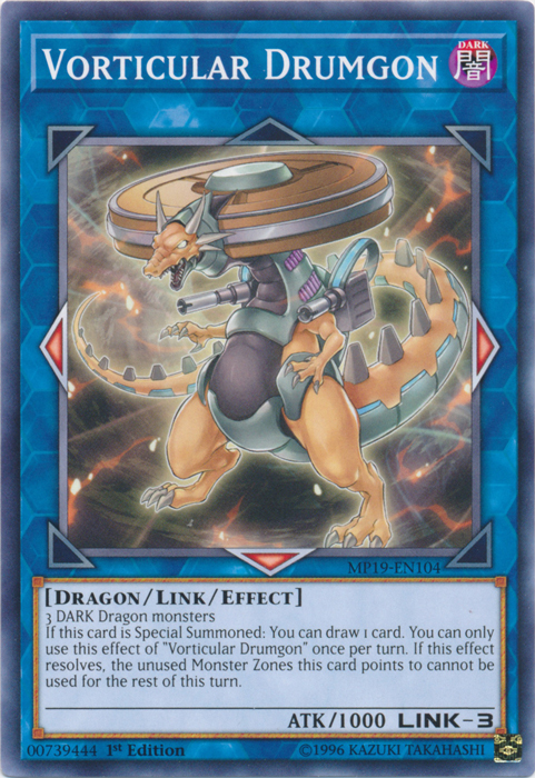 Vorticular Drumgon [MP19-EN104] Common | Exor Games Bridgewater
