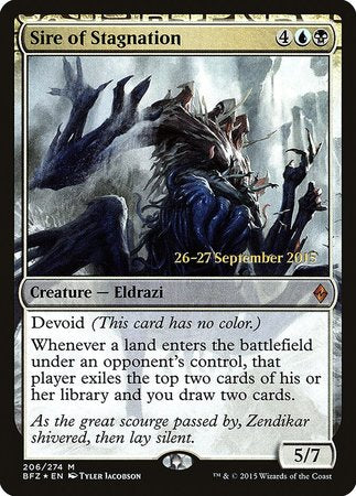 Sire of Stagnation [Battle for Zendikar Promos] | Exor Games Bridgewater
