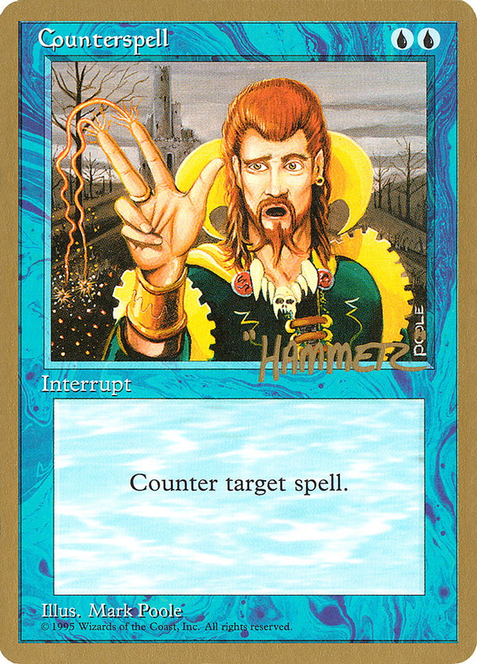 Counterspell (Shawn "Hammer" Regnier) [Pro Tour Collector Set] | Exor Games Bridgewater