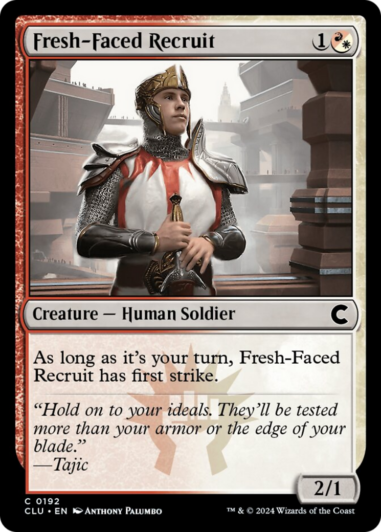 Fresh-Faced Recruit [Ravnica: Clue Edition] | Exor Games Bridgewater