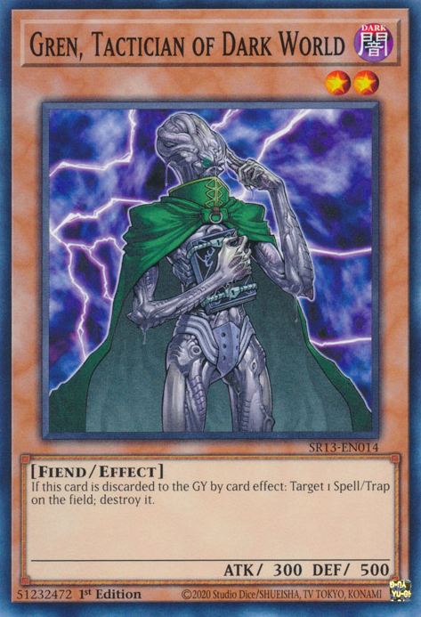 Gren, Tactician of Dark World [SR13-EN014] Common | Exor Games Bridgewater