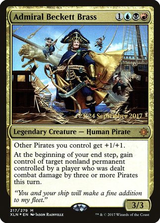 Admiral Beckett Brass [Ixalan Promos] | Exor Games Bridgewater