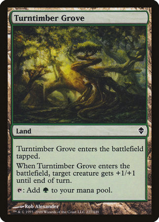 Turntimber Grove [Zendikar] | Exor Games Bridgewater