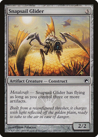 Snapsail Glider [Scars of Mirrodin] | Exor Games Bridgewater