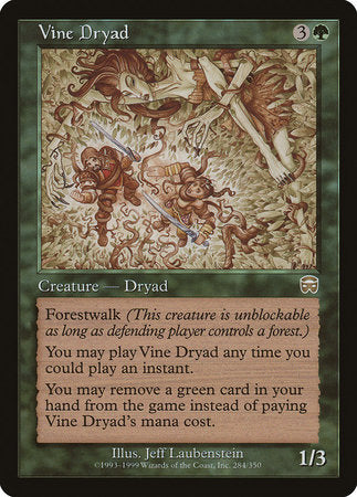 Vine Dryad [Mercadian Masques] | Exor Games Bridgewater