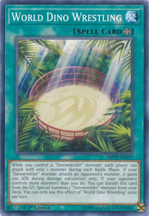 World Dino Wrestling [MP19-EN197] Common | Exor Games Bridgewater