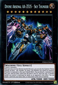 Divine Arsenal AA-ZEUS - Sky Thunder [PHRA-EN045] Secret Rare | Exor Games Bridgewater