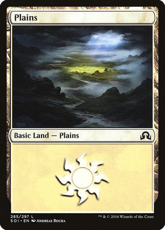 Plains (285) [Shadows over Innistrad] | Exor Games Bridgewater