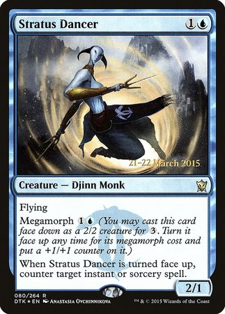 Stratus Dancer [Dragons of Tarkir Promos] | Exor Games Bridgewater