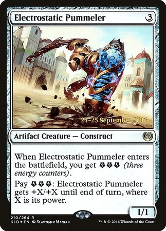 Electrostatic Pummeler [Kaladesh Promos] | Exor Games Bridgewater