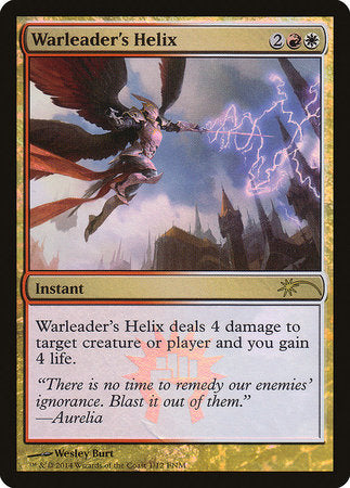 Warleader's Helix [Friday Night Magic 2014] | Exor Games Bridgewater