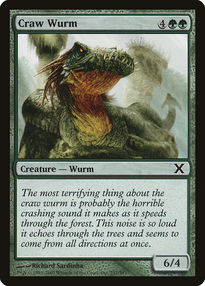 Craw Wurm [Tenth Edition] | Exor Games Bridgewater