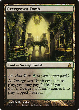 Overgrown Tomb [Ravnica: City of Guilds] | Exor Games Bridgewater