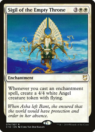 Sigil of the Empty Throne [Commander 2018] | Exor Games Bridgewater