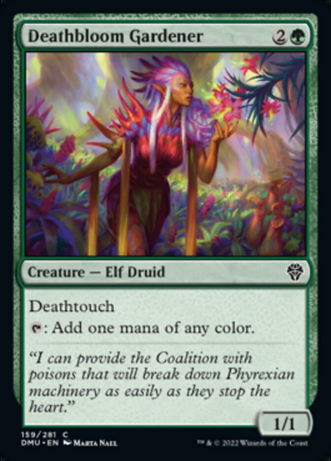 Deathbloom Gardener [Dominaria United] | Exor Games Bridgewater