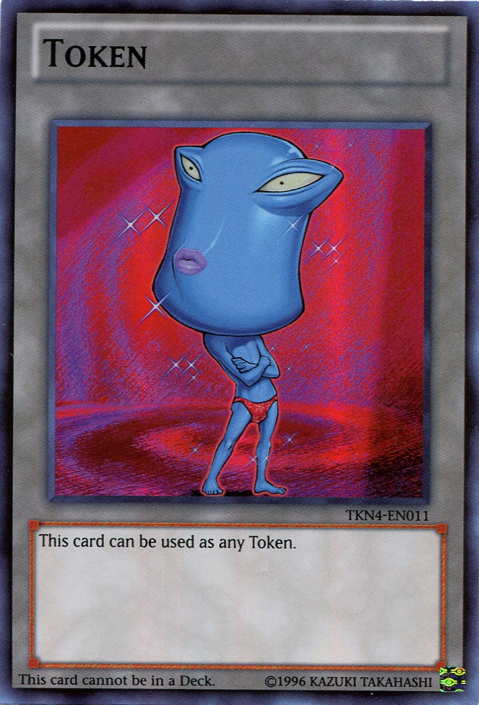 Ojama Token (Blue) [TKN4-EN011] Super Rare | Exor Games Bridgewater