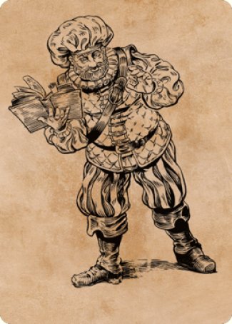 Volo, Itinerant Scholar Art Card [Commander Legends: Battle for Baldur's Gate Art Series] | Exor Games Bridgewater