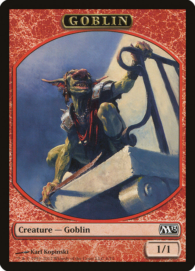 Goblin [Magic 2013 Tokens] | Exor Games Bridgewater