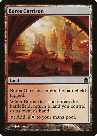 Boros Garrison [Commander 2011] | Exor Games Bridgewater