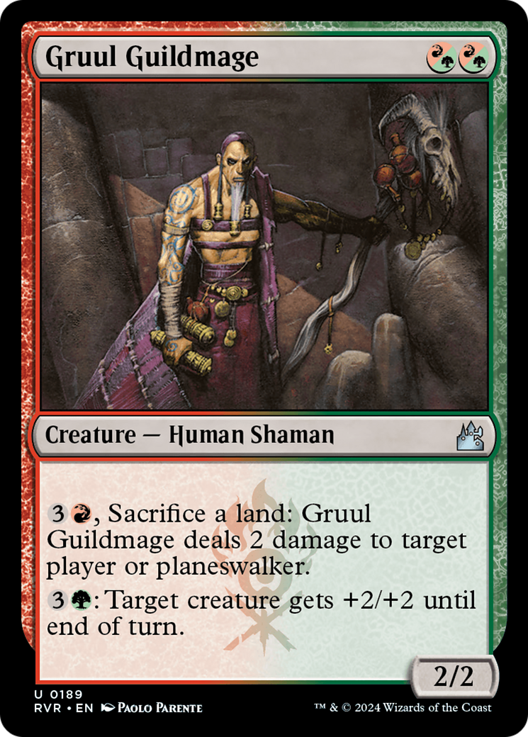 Gruul Guildmage [Ravnica Remastered] | Exor Games Bridgewater