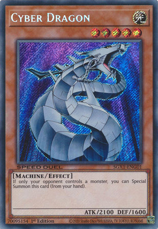 Cyber Dragon [SGX1-ENG01] Secret Rare | Exor Games Bridgewater