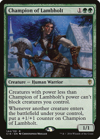 Champion of Lambholt [Commander 2016] | Exor Games Bridgewater