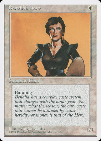 Benalish Hero [Fourth Edition] | Exor Games Bridgewater