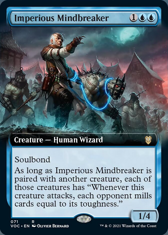Imperious Mindbreaker (Extended) [Innistrad: Crimson Vow Commander] | Exor Games Bridgewater