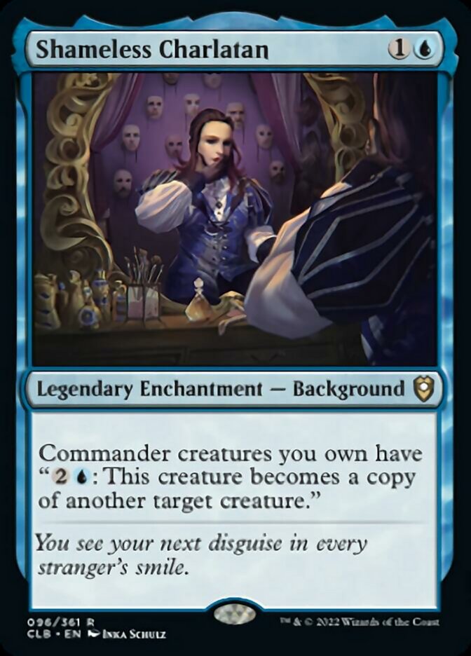Shameless Charlatan [Commander Legends: Battle for Baldur's Gate] | Exor Games Bridgewater