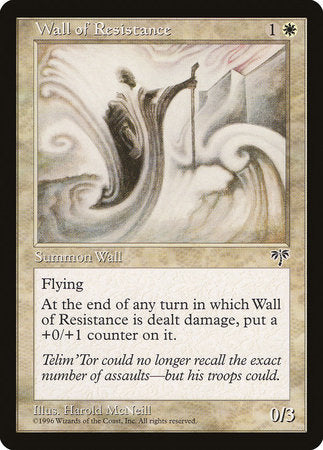 Wall of Resistance [Mirage] | Exor Games Bridgewater