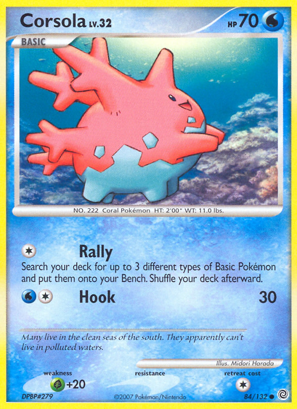 Corsola (84/132) [Diamond & Pearl: Secret Wonders] | Exor Games Bridgewater