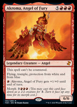 Akroma, Angel of Fury [Time Spiral Remastered] | Exor Games Bridgewater