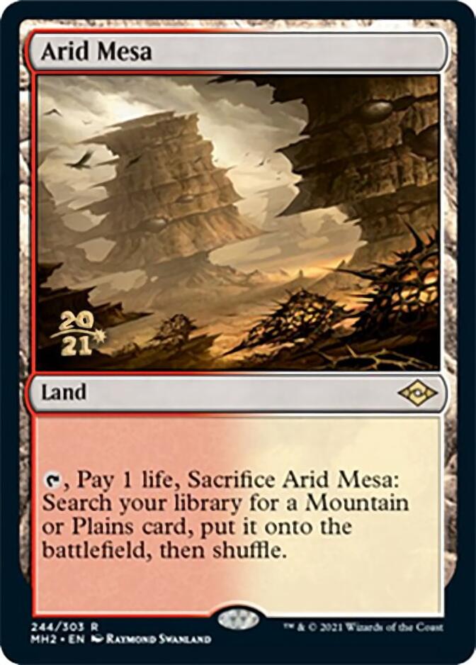 Arid Mesa [Modern Horizons 2 Prerelease Promos] | Exor Games Bridgewater