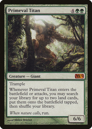 Primeval Titan [Magic 2012] | Exor Games Bridgewater