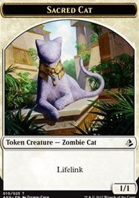 Sacred Cat // Insect Token [Amonkhet Tokens] | Exor Games Bridgewater