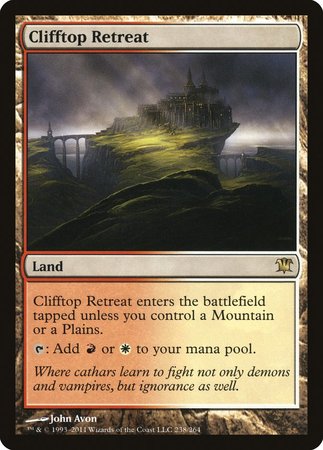 Clifftop Retreat [Innistrad] | Exor Games Bridgewater