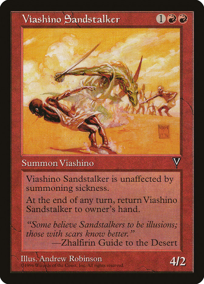 Viashino Sandstalker [Visions] | Exor Games Bridgewater