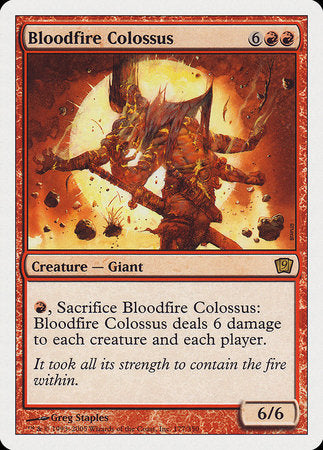 Bloodfire Colossus [Ninth Edition] | Exor Games Bridgewater