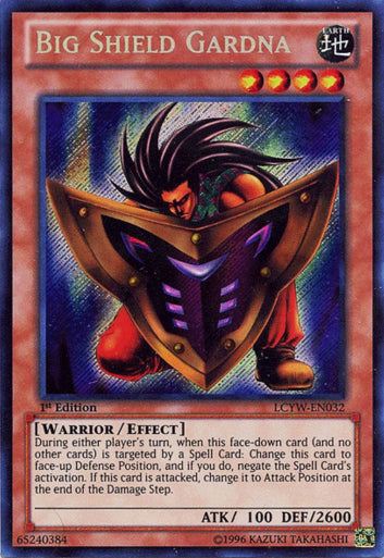 Big Shield Gardna [LCYW-EN032] Secret Rare | Exor Games Bridgewater