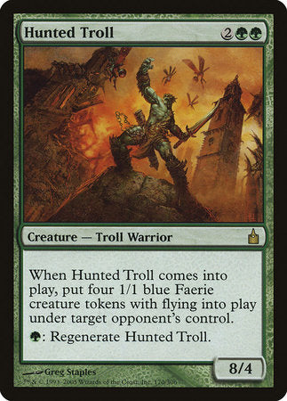 Hunted Troll [Ravnica: City of Guilds] | Exor Games Bridgewater