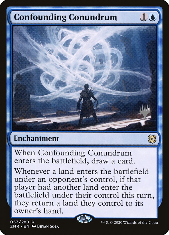 Confounding Conundrum (Promo Pack) [Zendikar Rising Promos] | Exor Games Bridgewater