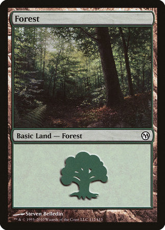 Forest (112) [Duels of the Planeswalkers] | Exor Games Bridgewater